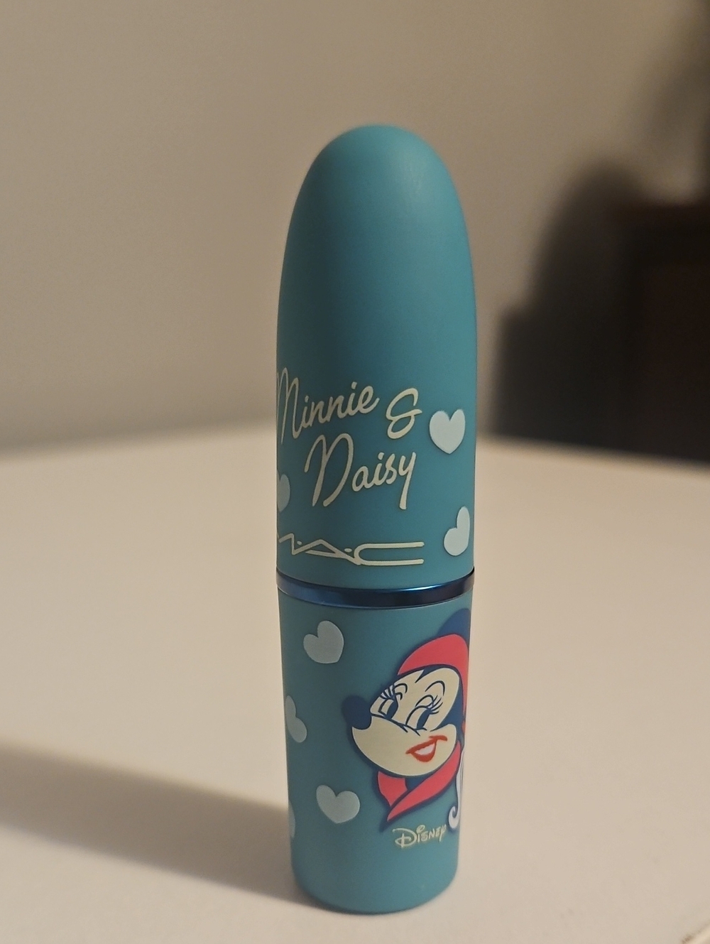 MAC Cosmetics Minnie & Daisy Blue Heart Lipstick Case